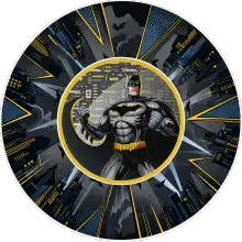 Batman Portre baskılı pasta şablonu