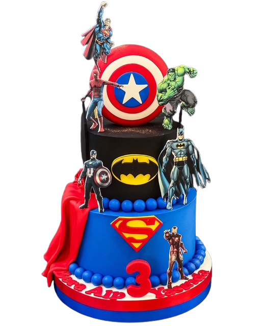 Süper Kahramanlar Avengers Pasta