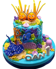 Kayıp Balık Nemo Pasta