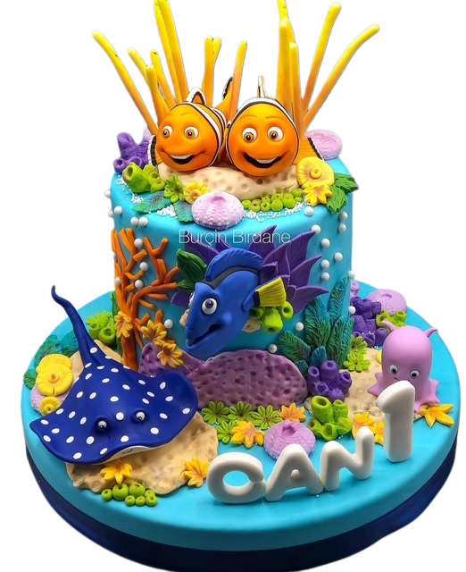 Kayıp Balık Nemo Pasta