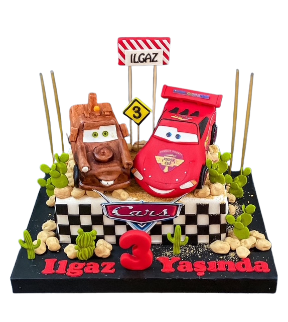 Şimşek Mcqueen ve Mater Pasta