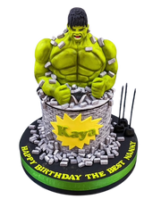 Hulk Doğum Günü Pastası