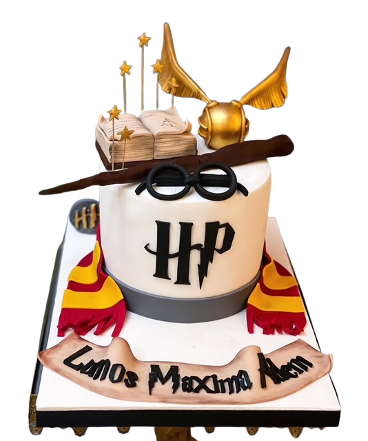 Harry Potter Altın Toplu Pasta