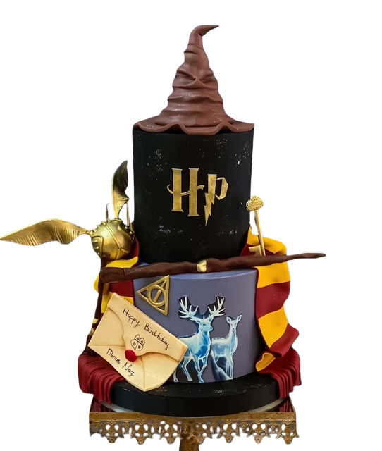 Harry Potter Sihirli Şapka Pasta