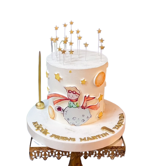 Küçük Prens Temalı Pasta