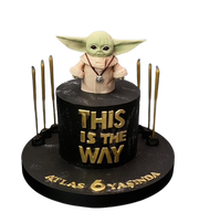 Baby Yoda Doğum Günü Pastası