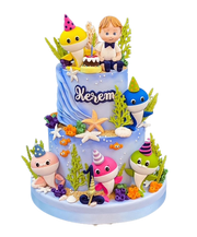 Baby Shark Doğum Günü Pastası