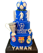 Barcelona Şampiyonlar Ligi Pasta