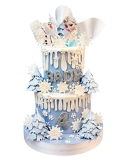 Elsa ve Olaf Pasta