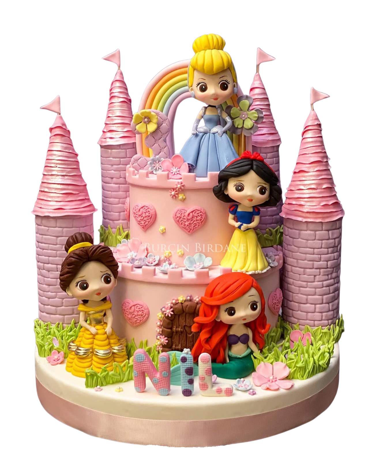 Şato ve Prensesler Pasta