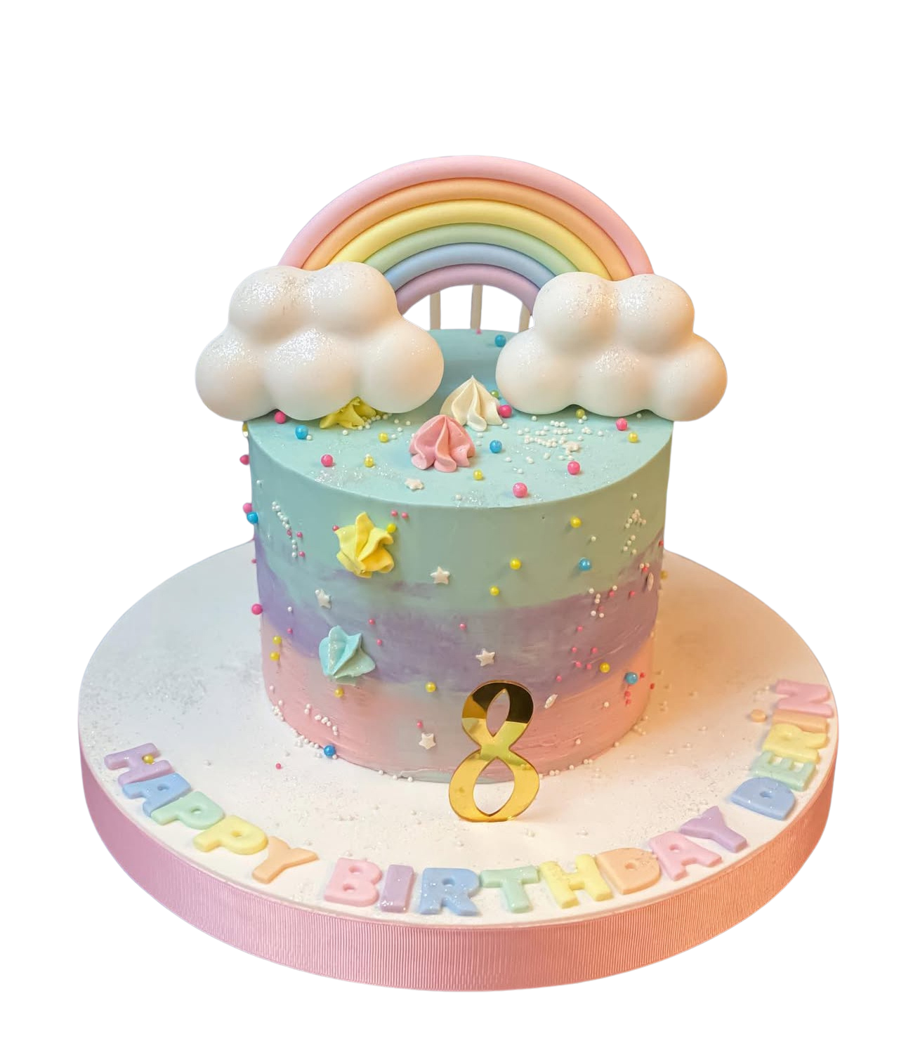 Soft Gökkuşağı Pasta