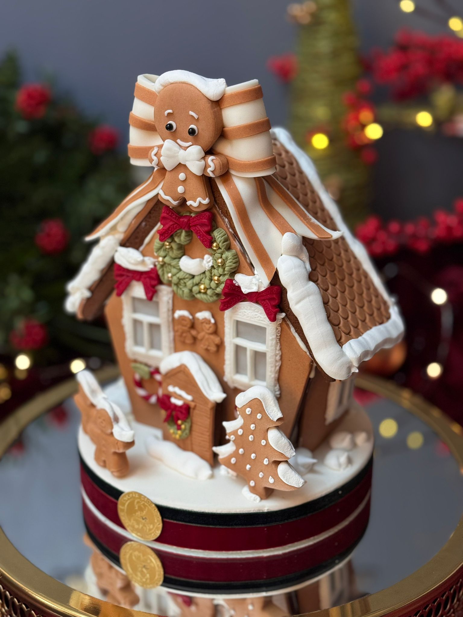 Zencefilli Kurabiye Ev Orta Boy