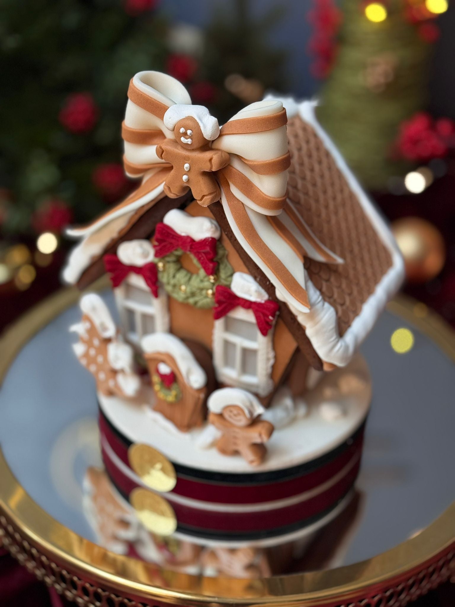 Zencefilli Kurabiye Ev Küçük Boy