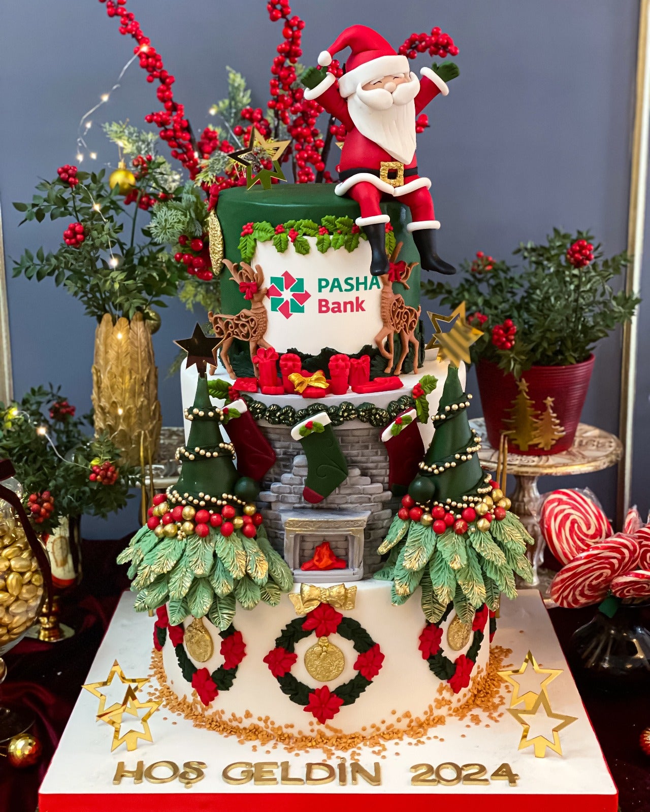 🎅 Kurumsal Yılbaşı Premium Pasta