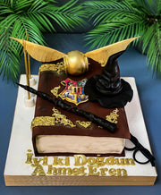 Harry Potter Kitap ve Siyah Şapka Pastası