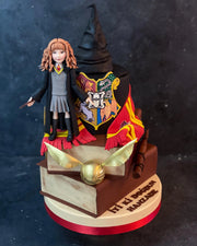 Hermione ve Hogwarts Armalı Kitap Pastası