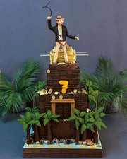 Indiana Jones ve Tapınak Temalı Pasta