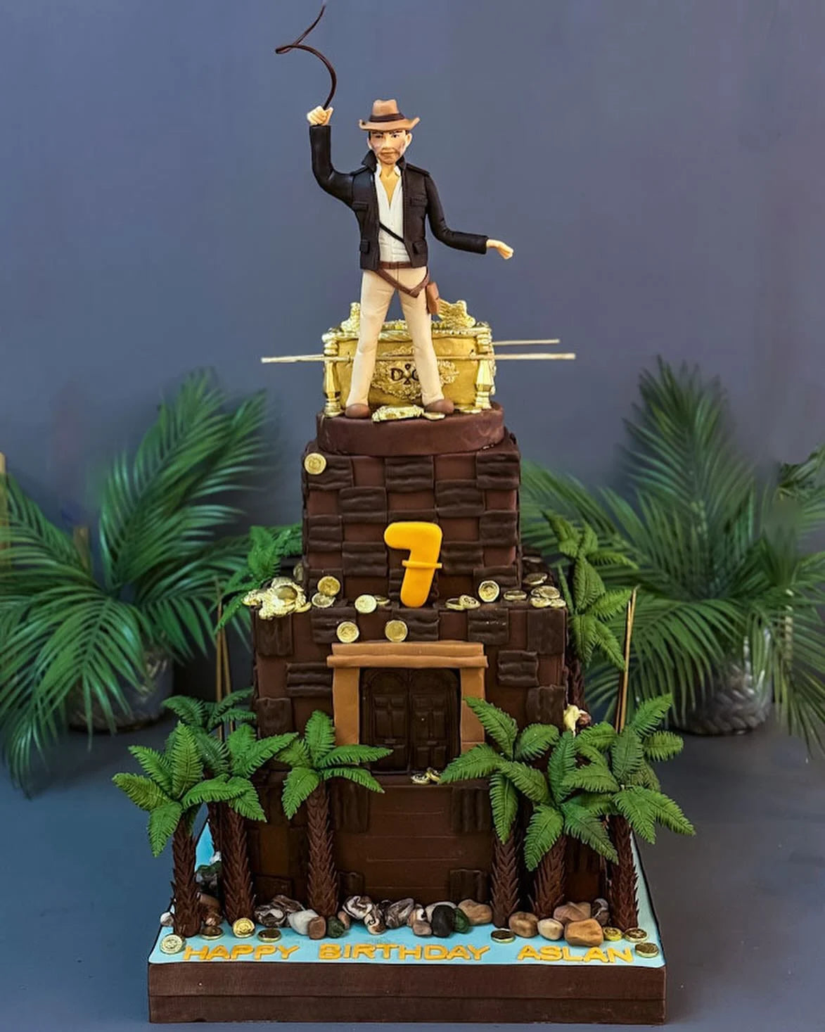 Indiana Jones ve Tapınak Temalı Pasta