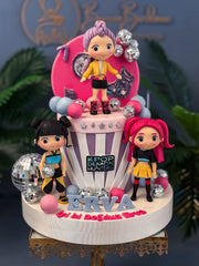 K-Pop ve Disko Toplu Popcorn Pastası
