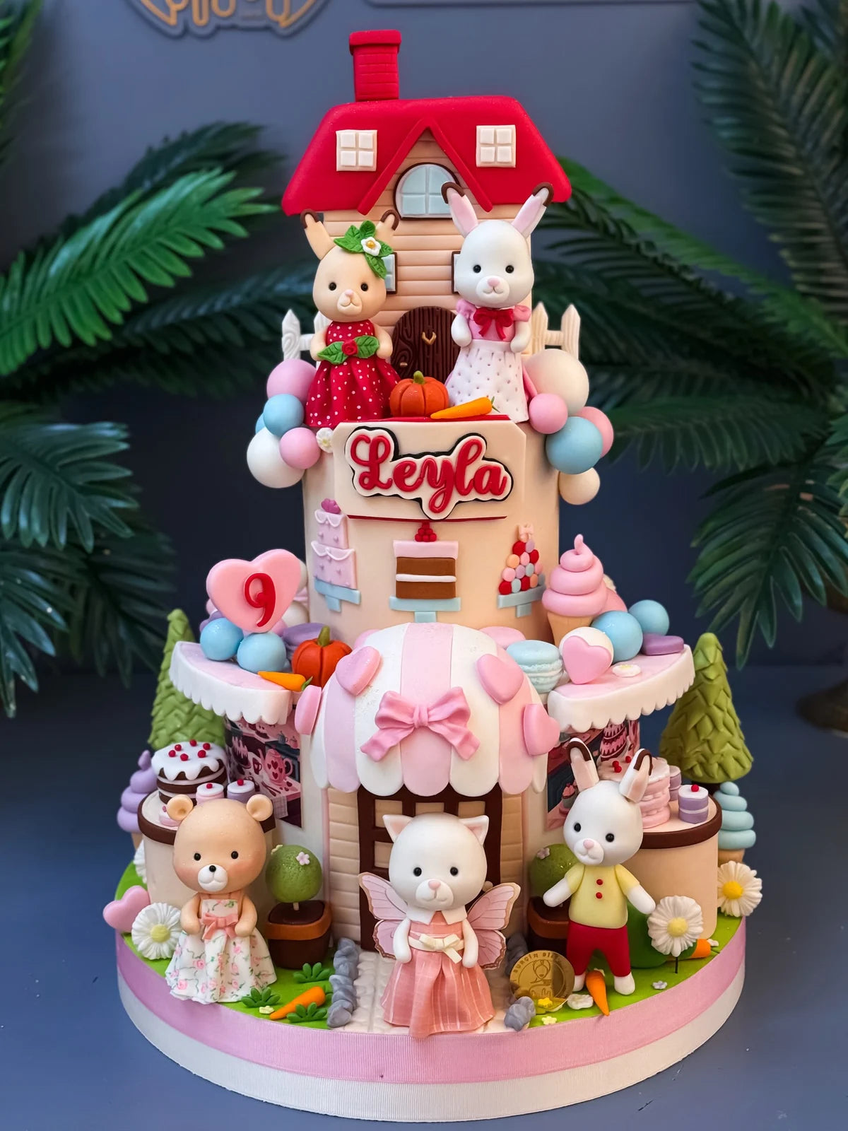Sylvanian Families Hayvanları ve Ev Pastası