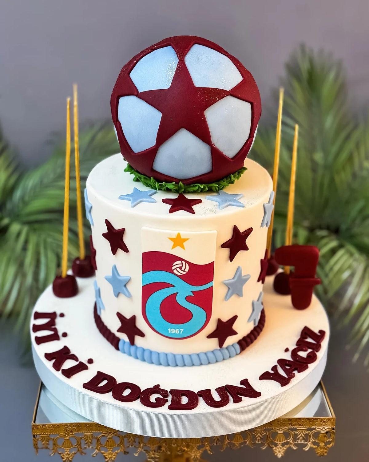 Trabzonspor Armalı ve Bordo Toplu Pasta