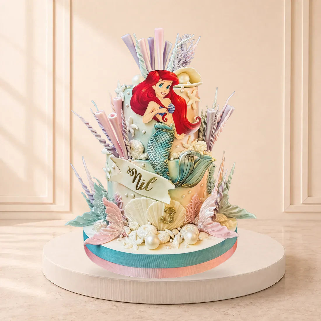 Deniz Kızı Ariel Pasta