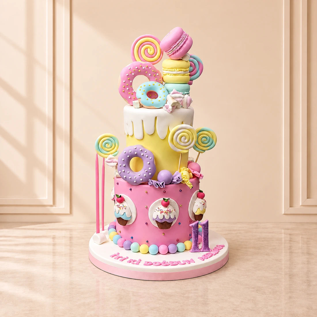 Donut ve Cupcake Pasta