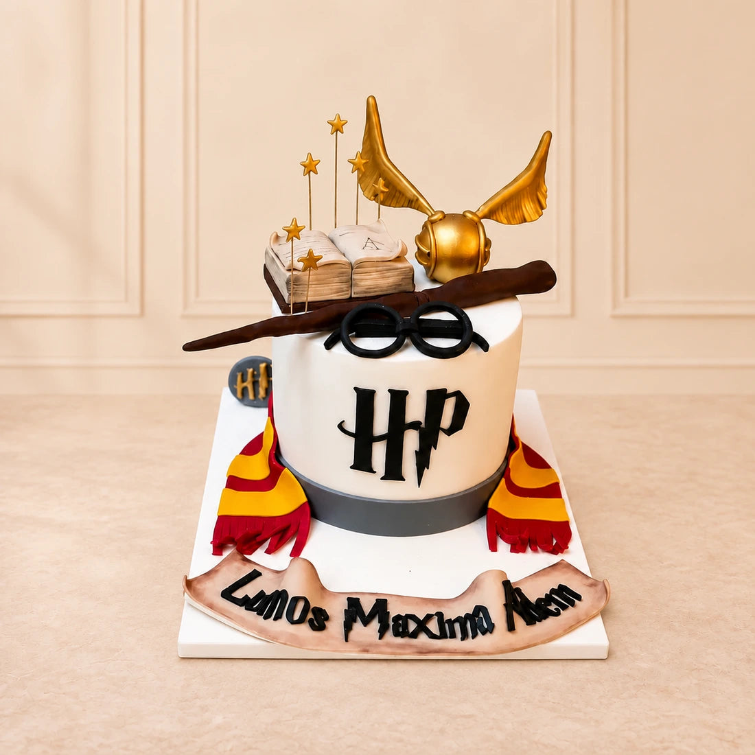 Harry Potter Altın Toplu Pasta