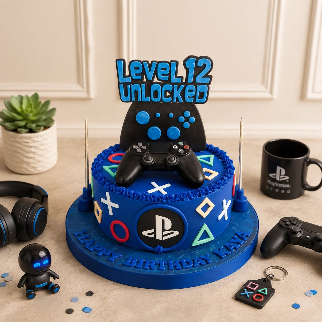 PlayStation Oyun Konsolu Temalı Do