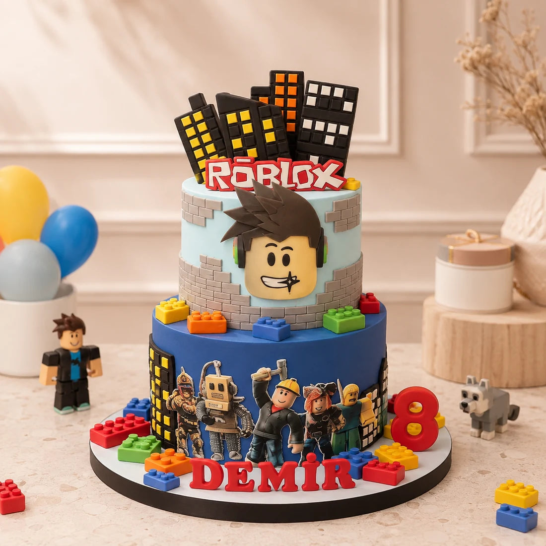 Roblox Doğum Günü Pastası