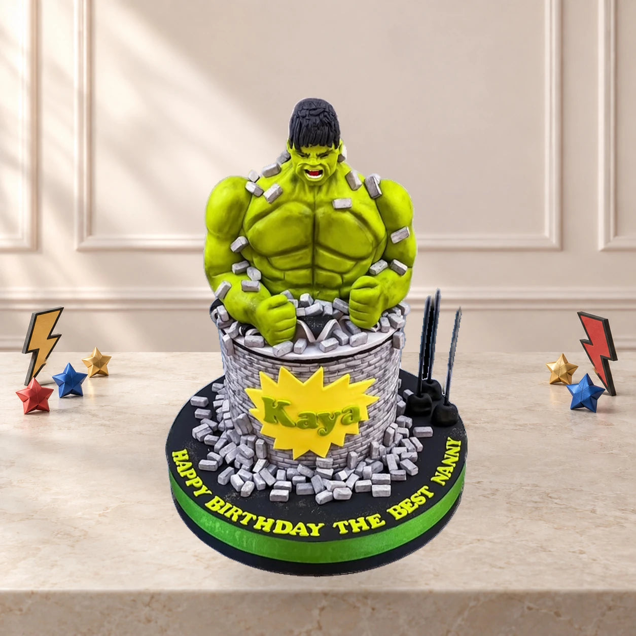 Hulk Doğum Günü Pastası