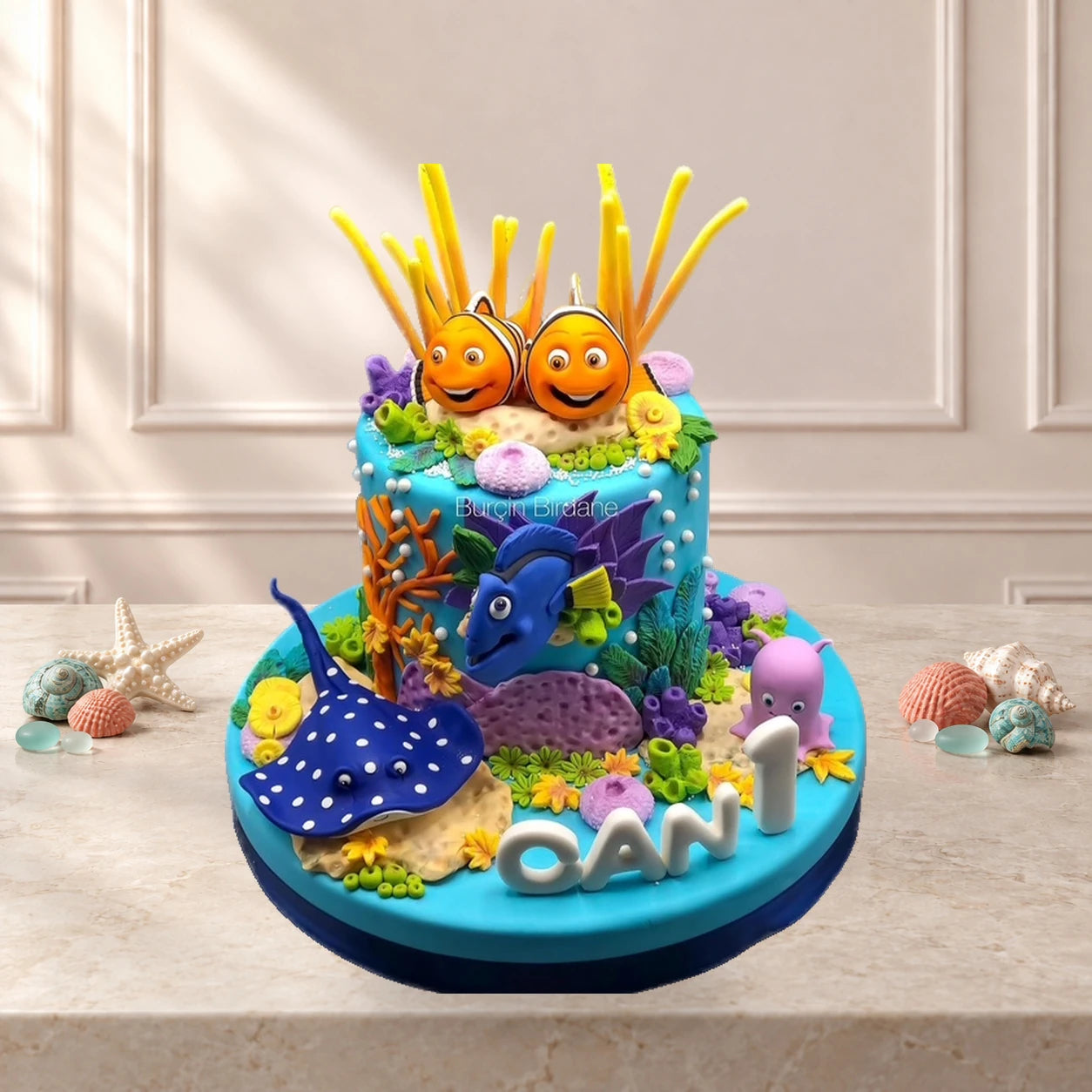 Kayıp Balık Nemo Pasta